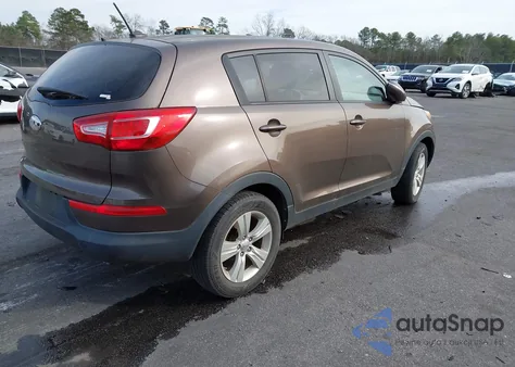 2013 Kia Sportage Lx from USA, damaged, VIN KNDPB3A27D7496552